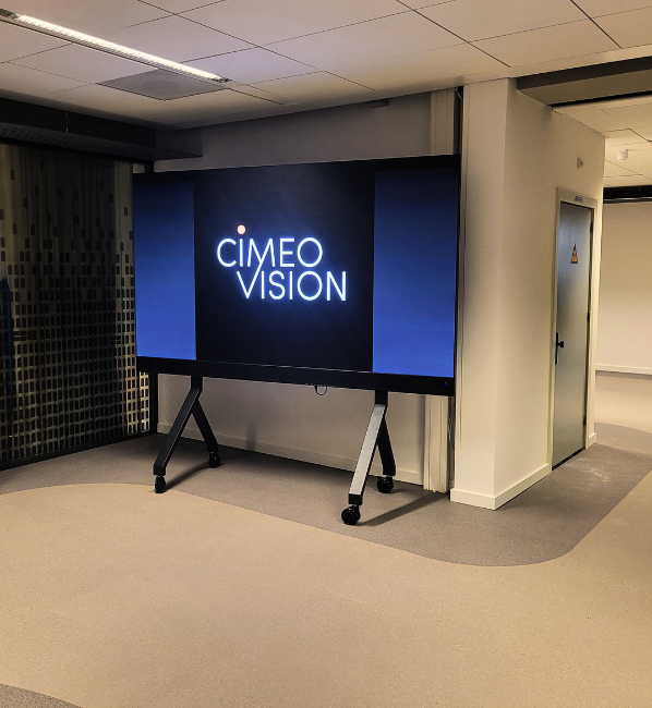 led scherm av systems cimeo vision