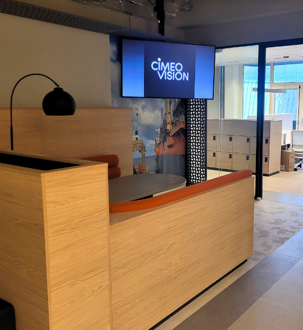 signage cimeo vision av system