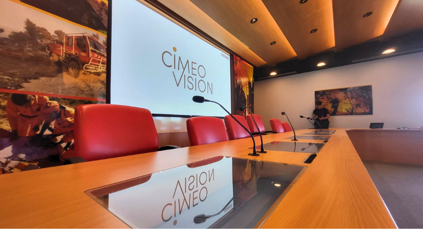 av system integrator installation professional projection screen netherlands