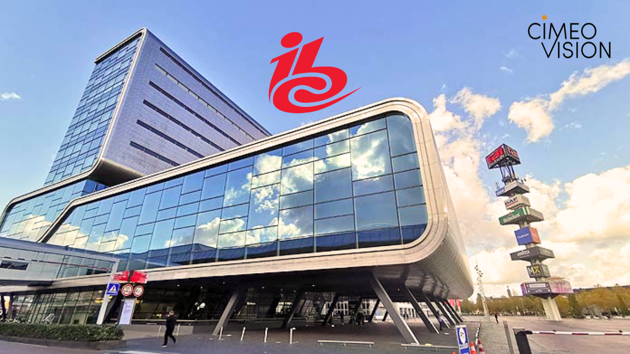 IBC amsterdam cimeo vision exhibition fair 2025 september AV system audiovisual fair